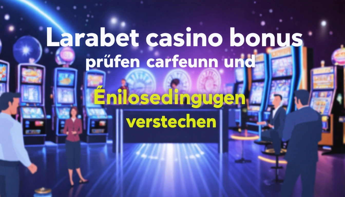 Larabet casino bonus prüfen und Einlösebedingungen verstehen